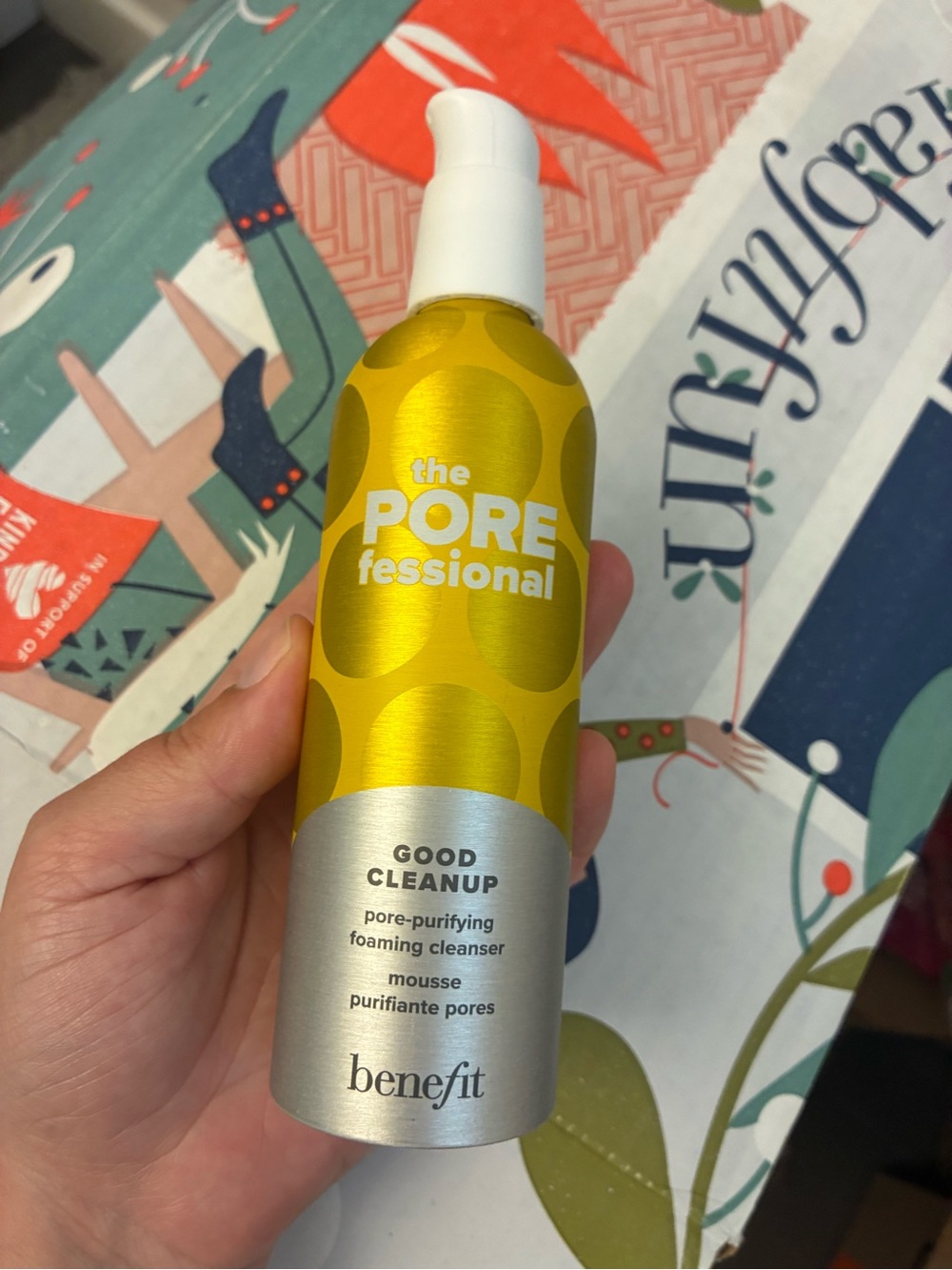Benefits pore professional pore purifying foaming cleanser 5oz new no box